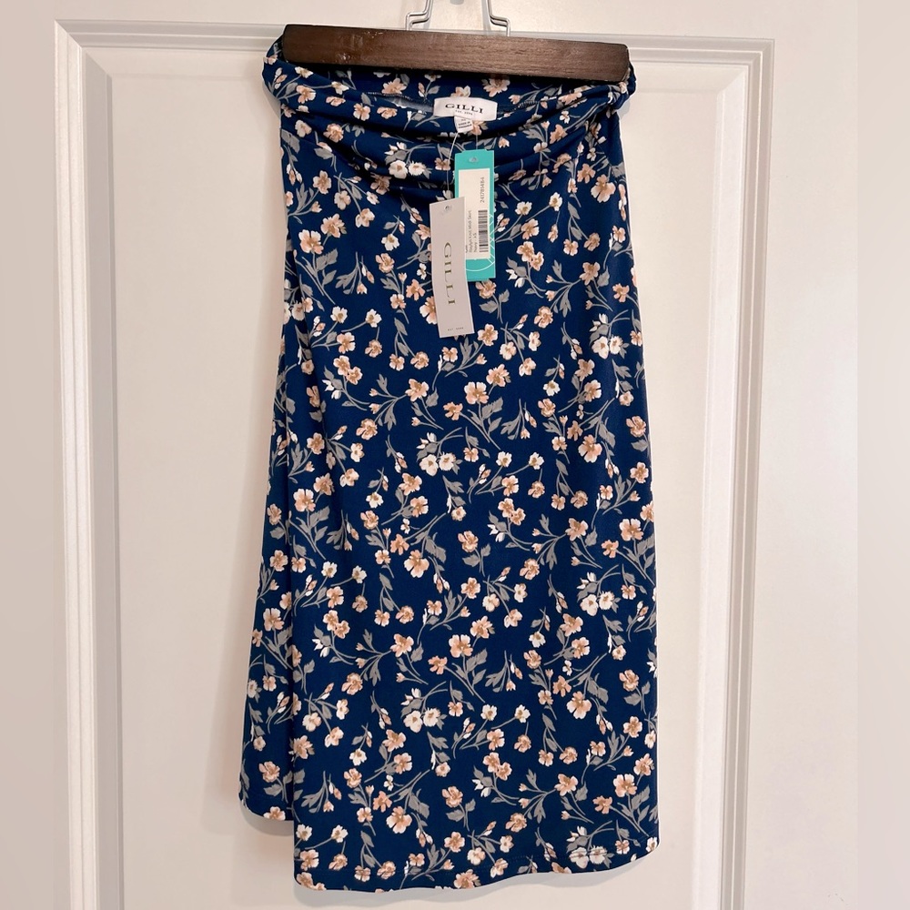Gilli Raylyn Floral Knit Midi Skirt - NWT (XS)
